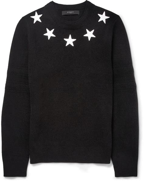 givenchy blue star sweater|Givenchy sweaters.